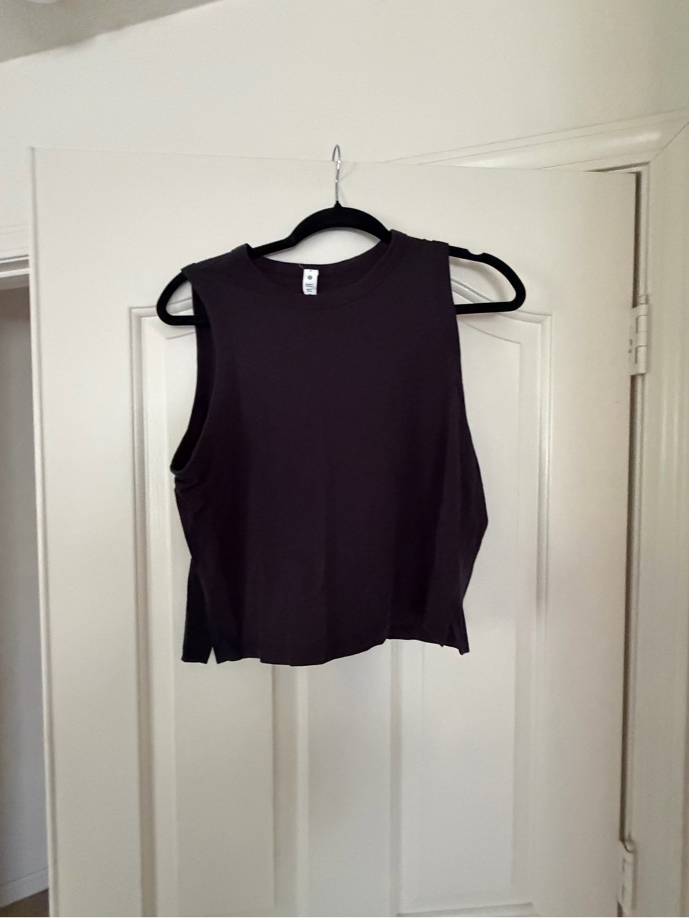 lululemon athletica Black  Cropped Tank